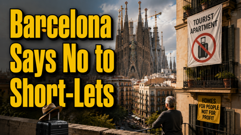 Barcelona bans shortlets