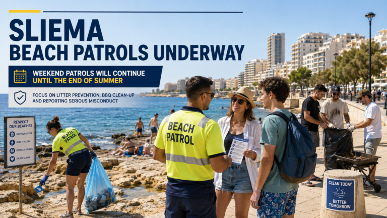 Sliema Beach Partol weekends