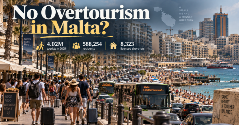 over tourism in Malta